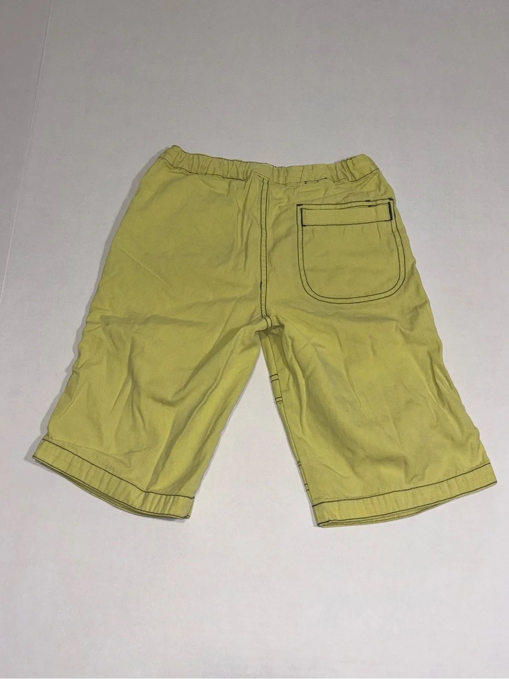 Hanna Andersson Boys Cargo Shorts Green Size 110 (size 5) 100% Cotton